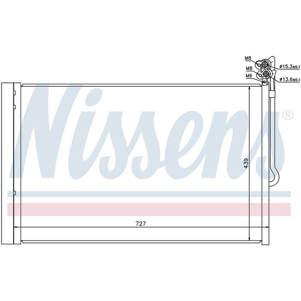 Nissen Nissens Condenser, 940157 940157